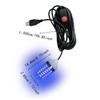 IP68 Waterproof Submersible Fishing Finder Light 5V USB LED Fishing Trap Light  Underwater Use