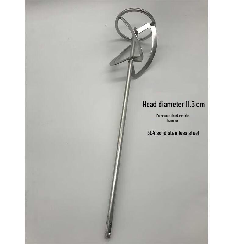 RiQiang 304 Stainless Steel Spiral Mixer Stirrer for Power Drills
