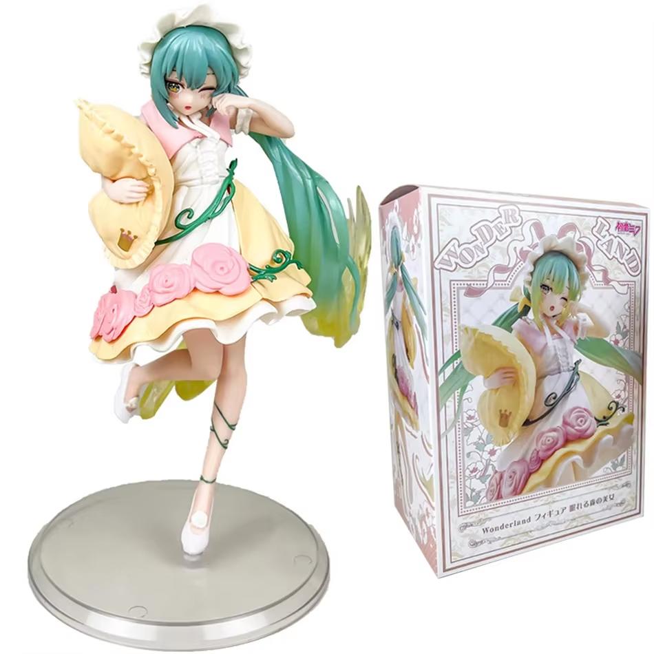 Anime Hatsune Cat Miku Figure PVC Model Anime Beautiful Girl Lovely Table Decorations Figure Birthday Gift Anime Merchandise