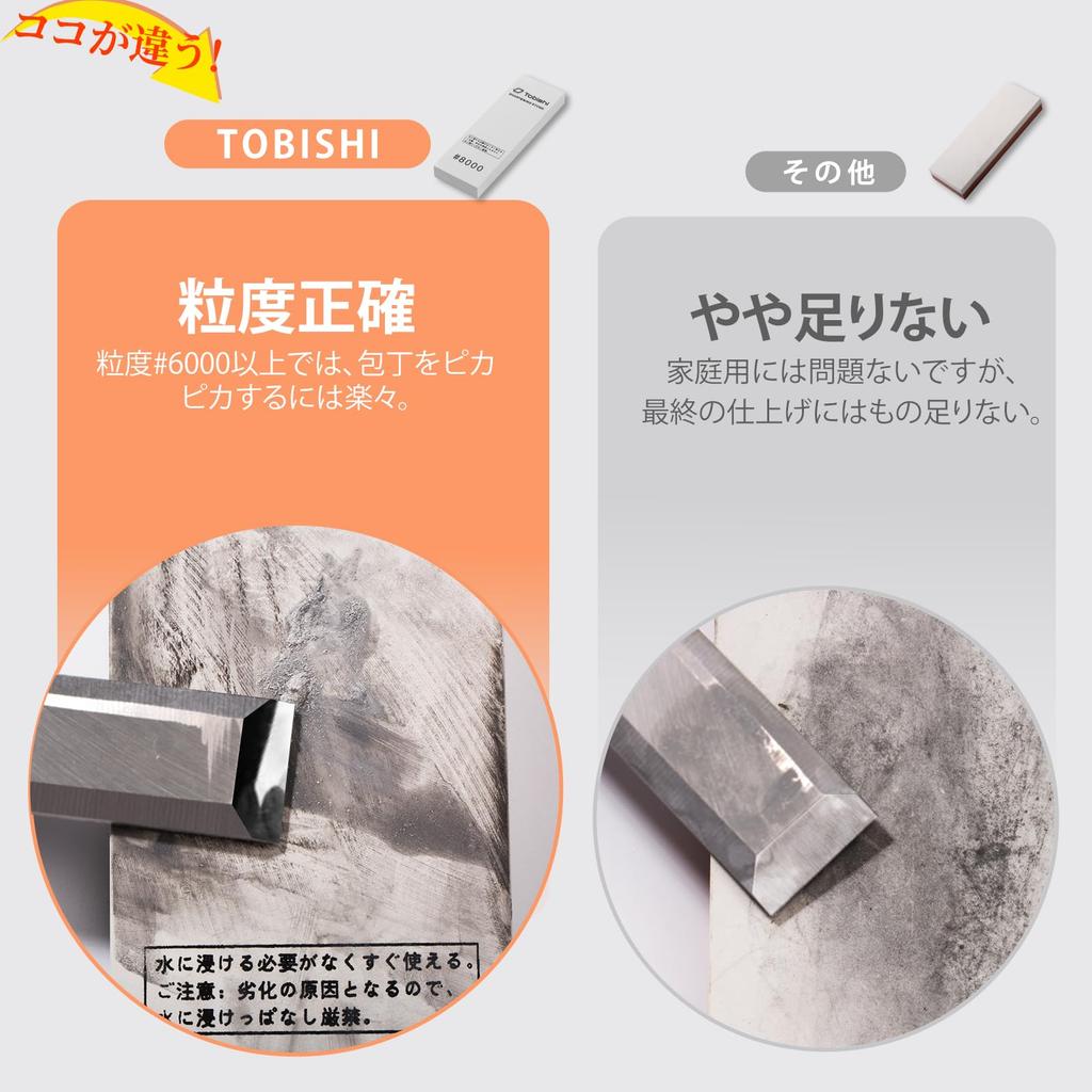 Tobishi Ακονιστής Μαχαιριών Νέος Ακριβής Ανοξείδωτος Χάλυβας Ομοιόμορφη Επιφάνεια Σταθερή Γωνία Ιδανικό για το Σπίτι Μεσαίου Φινιρίσματος Πέτρα, Κατασκευασμένο, #1000,