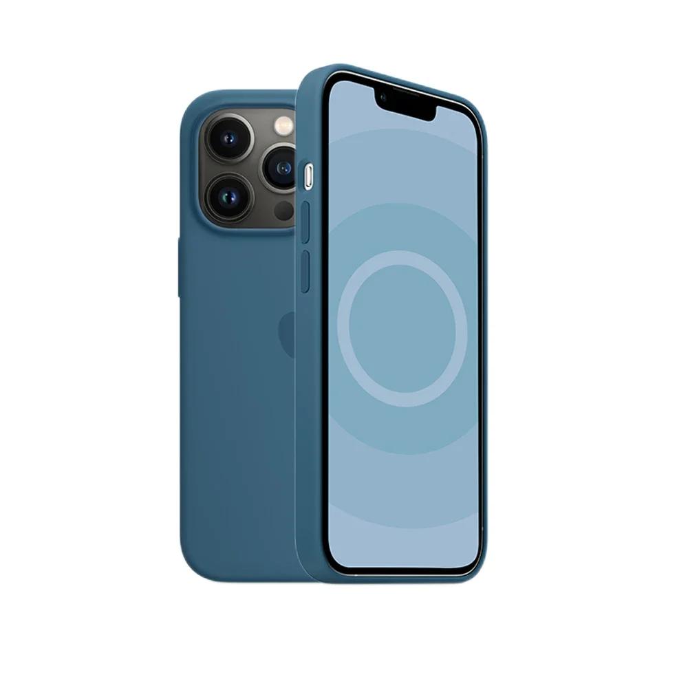 Apple iPhone 13 Pro Max pro Hülle Animation Magsafe Flüssigsilikon Magnetische Hülle für iPhone 13 Kabelloses Laden Schutzhülle