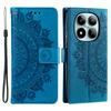 Embossed Flower Card Solt Wallet Leather Case For Xiaomi Redmi Note 15 Pro Plus 14 13 12 11 14C 13 RFID Flip Bag Stand Cover