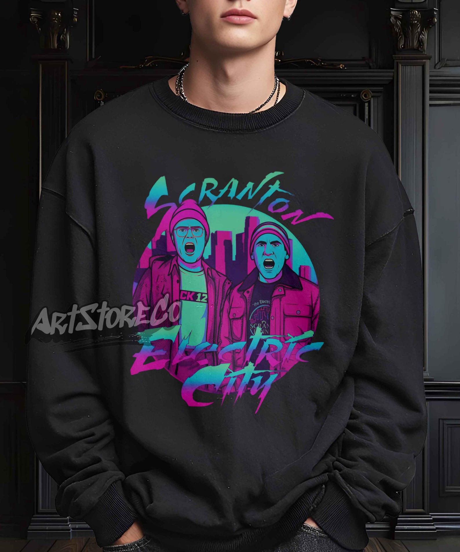 Scranton Electric City Retro Tee XL
