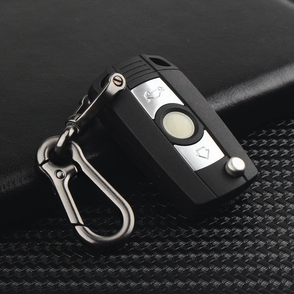 KEYYOU 3 Buttons Modified Flip Remote Key Shell Case For BMW 1 3 5 6 7 Series E81 E60 E61 E63 E64 E38 E39 E46 X3 X5 Z3 Z4 HU58