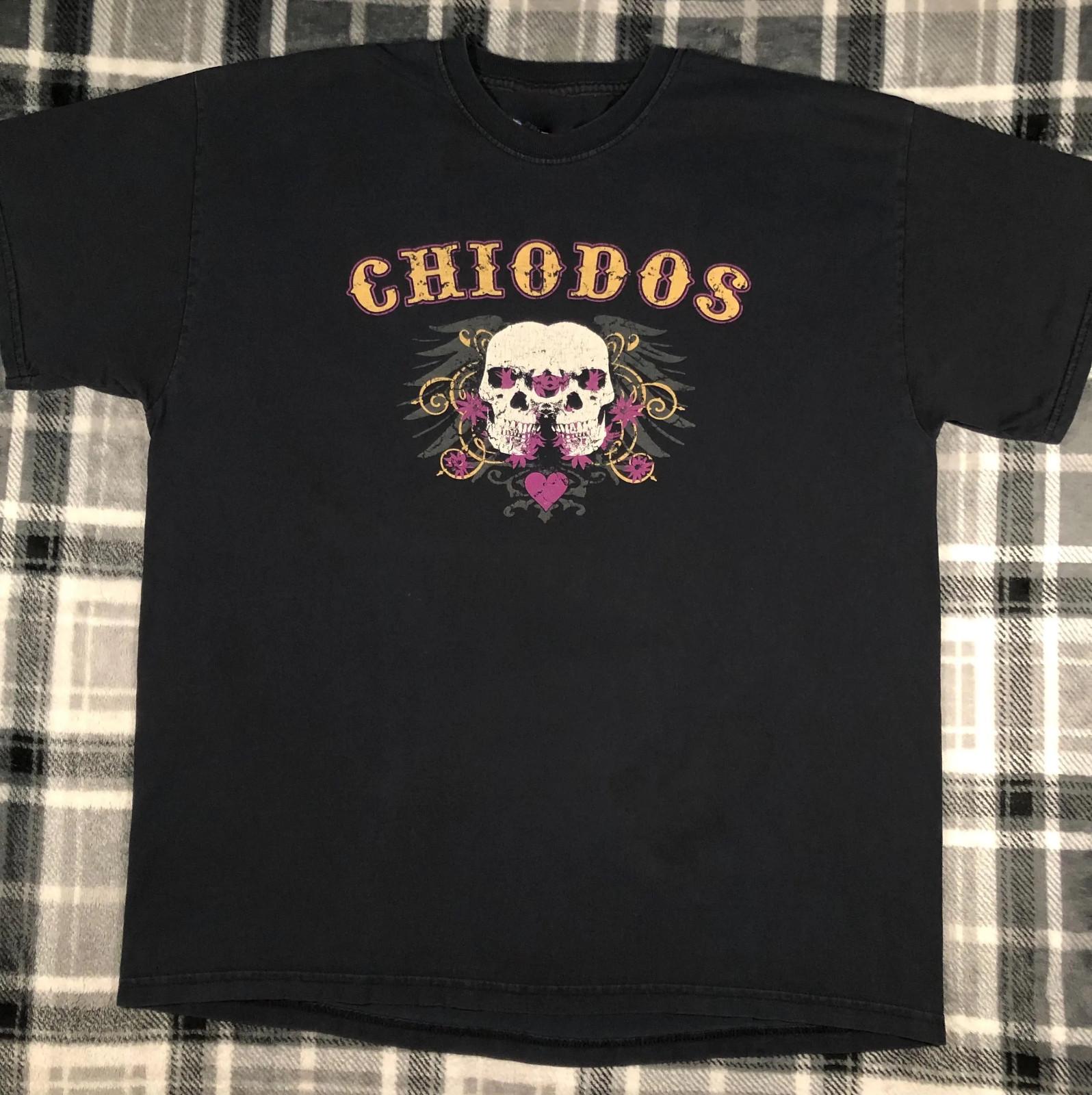Chiodos Band Unisex Classic Cotton BLack All Size Shirt BT791 S