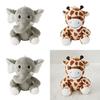 Children's Plush Toy With Cute Lion Tiger Giraffe Design Fast Shipping