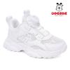 Babu Dou Kids' Breathable White Mesh Sports Shoes