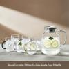 Large Capacity Heat-Resistant Borosilicate Glass Cold Water Kettle & Teapot
