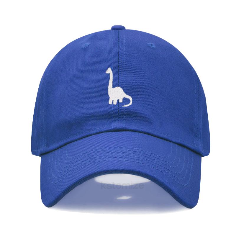Unisex Soft Cotton Dad Hat Dinosaur Embroidery Baseball Cap For Women Men Adjustable Unisex Casual Sports Caps