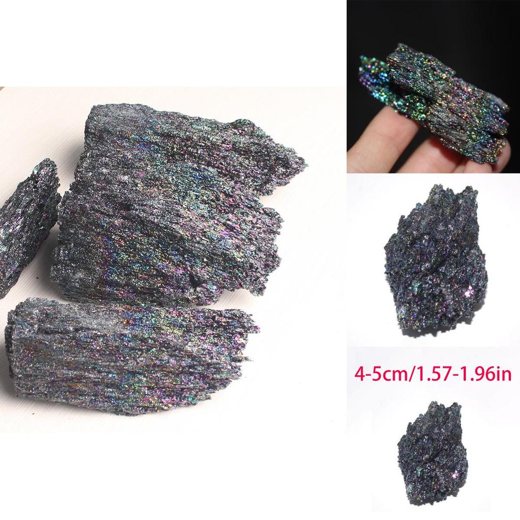 Spécimen Naturel Coloré Vibrant Ornements en Carbure de Silicium Pour Décoration Intérieure Unique