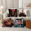 Lil W-Wayne Rapper Pillow Case Office Cushions Suitable For Sofa Car Bedroom Decorative Cushion Cover