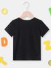 2026 summer t shirt Cute Short-Sleeve T-Shirt for baby Girls Featuring a Dinosaur Print Perfect for Casual Wear