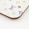 Louis Vuitton Pochette Cree Coin Purse M93734 White Monogram Multicolor Women Used