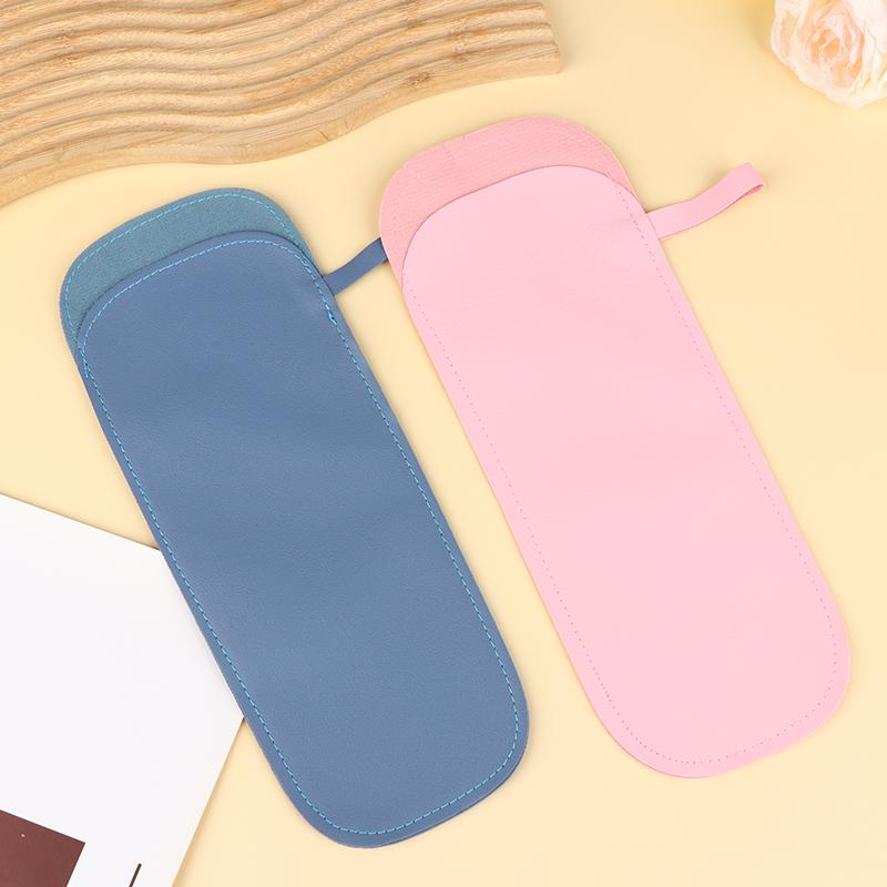 Pu Leather Umbrella Cover Case Portable Waterproof Umbrella Storage Pocket Water Absorbent Umbrella Bag