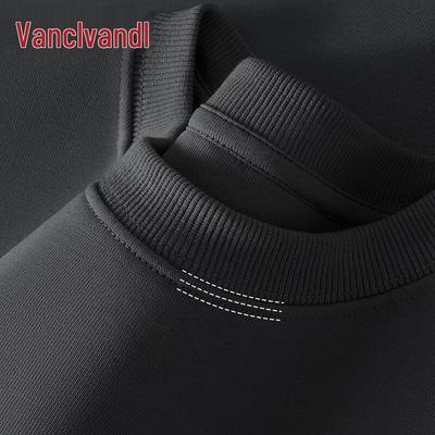 VANCL Men's Casual Loose Fit Crew Neck Sweatshirt