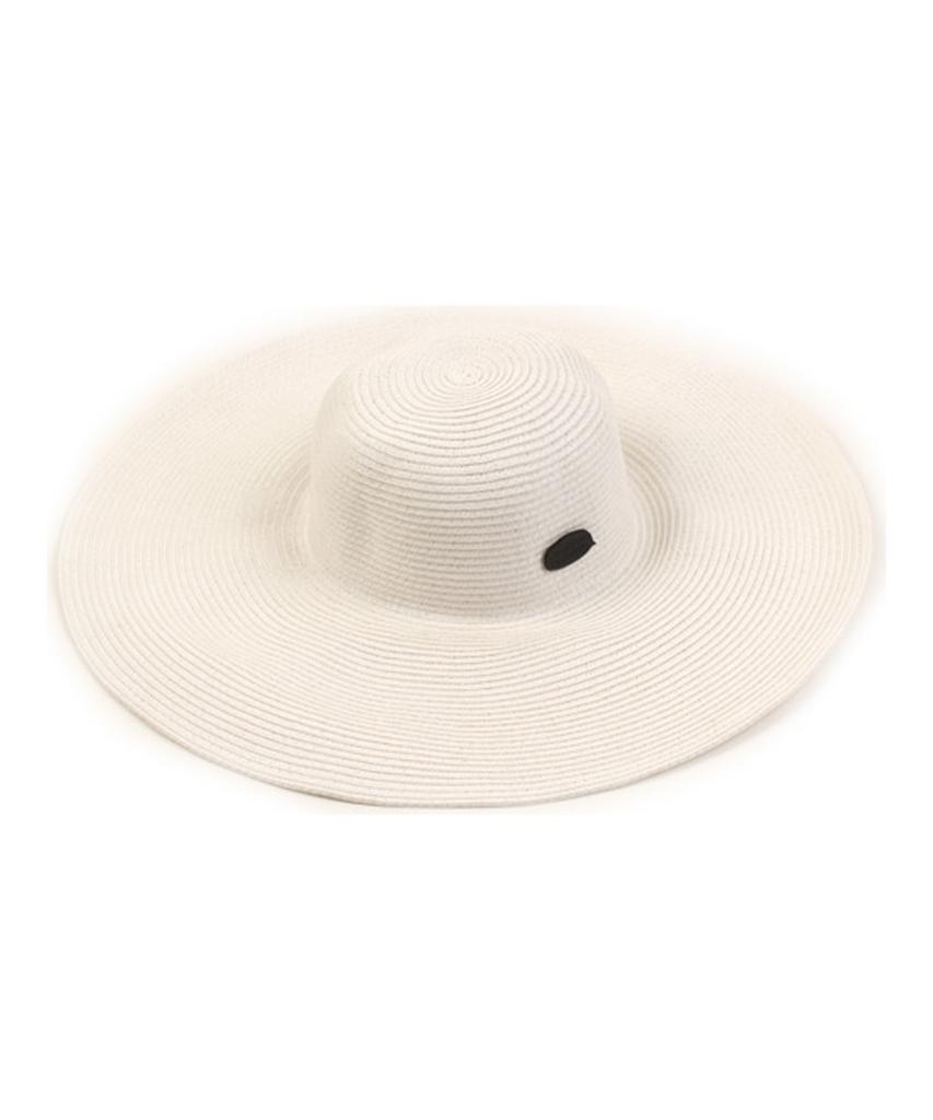 Yunibeosyeolkemiseuteuli Long White Wire Cloche Hat Bk Summer Fedora