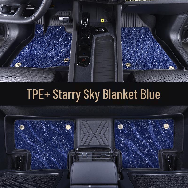 TPE Full Coverage Floor Mats for BYD Song PLUS L MAX EV DMI