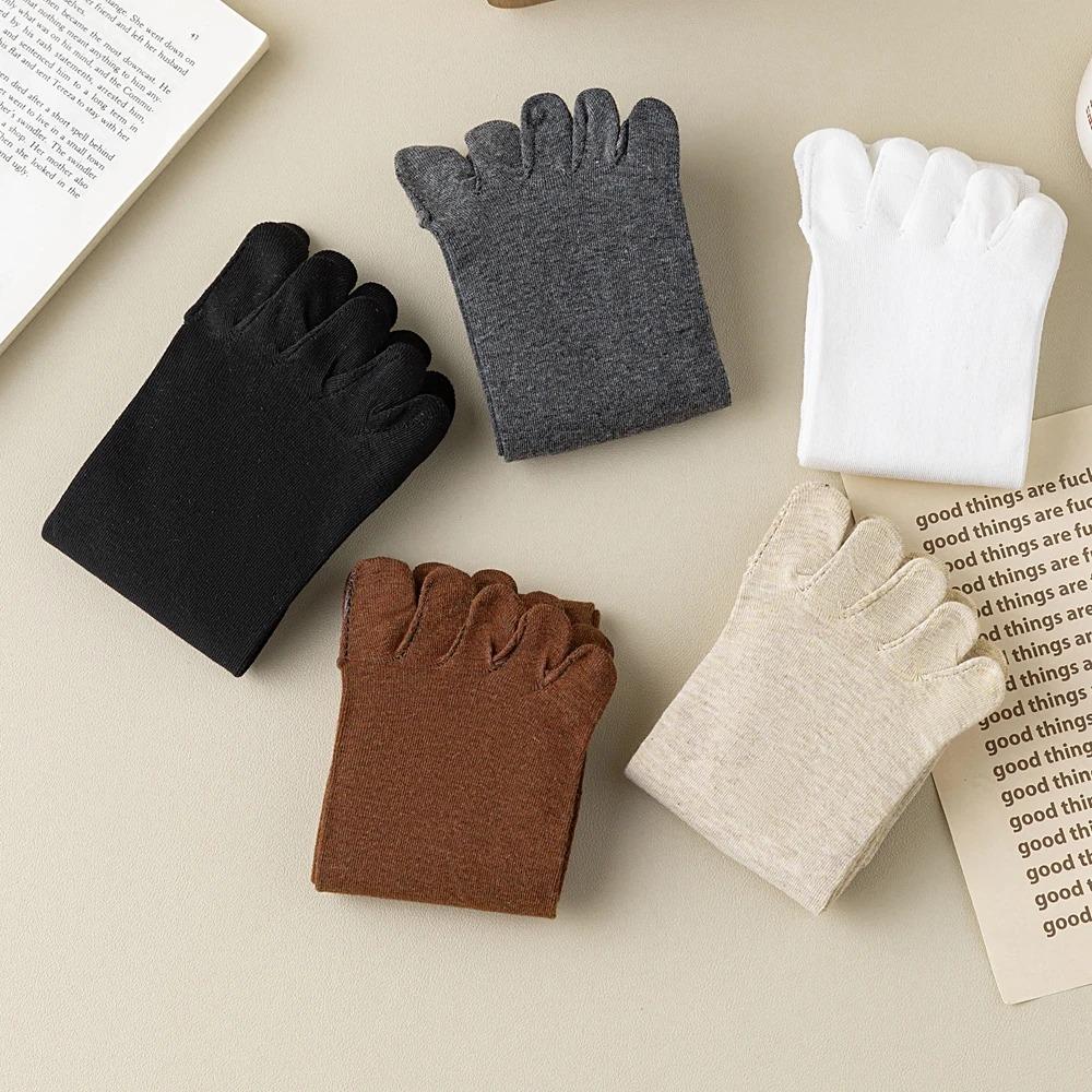Hoher Schaft Fünf-Zehen-Socken Frühling Herbst Fünf-Finger-Socken Neue Wadenstrümpfe Damenstrümpfe