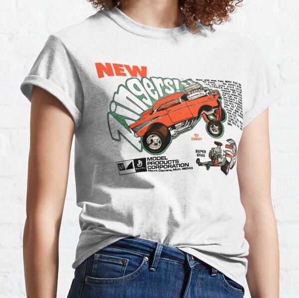 ZINGERS   TOY CAR HOT ROD ADVERT Classic T Shirt 4XL