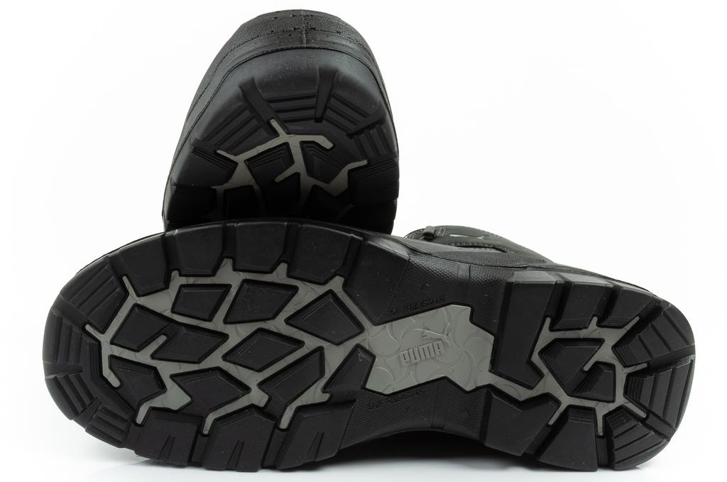Puma Safety Cascades Disc Mid Negro-Gris [630211] talla 40