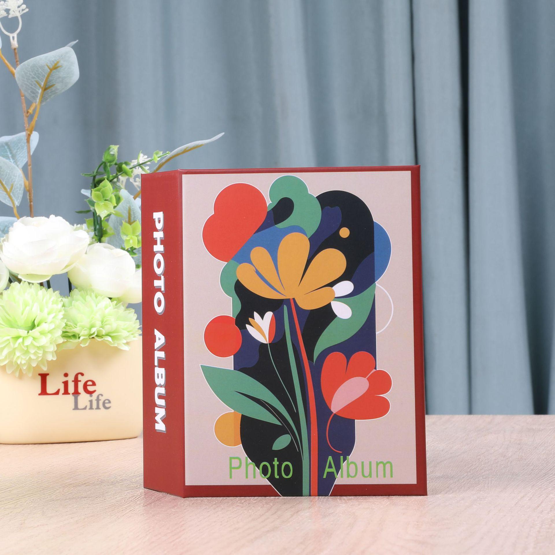 Children s Doodle Style Photo Album with Book Insert (3-inch & 6-inch Sizes) 6-inch 100 pages