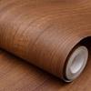 Light Walnut Wood Grain Self-Adhesive Film
