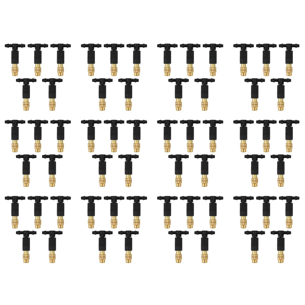 

5 шт. регулируемая головка разбрызгивателя воды, автоматические распылительные насадки, труба 4/7