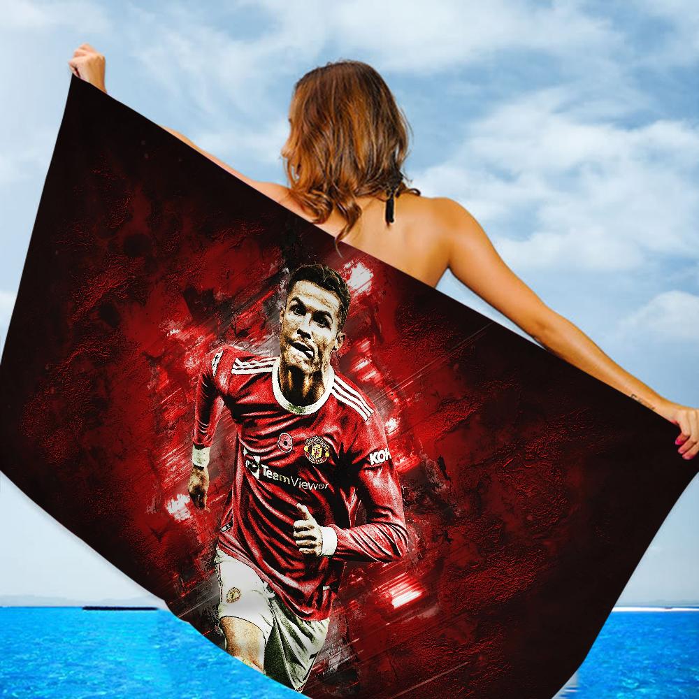 C-Cristiano R-Ronaldo C-CR7 Handtuch Mikrofaser Strandtuch Saugfähig Schnelltrocknend Weich Yoga Schwimmen Resort Bergsteigen Handtuch