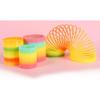 1pcs Rainbow Circle Funny Toys Early Development Educational Folding Plastic Spring Coil Children's Creative Magical Toys