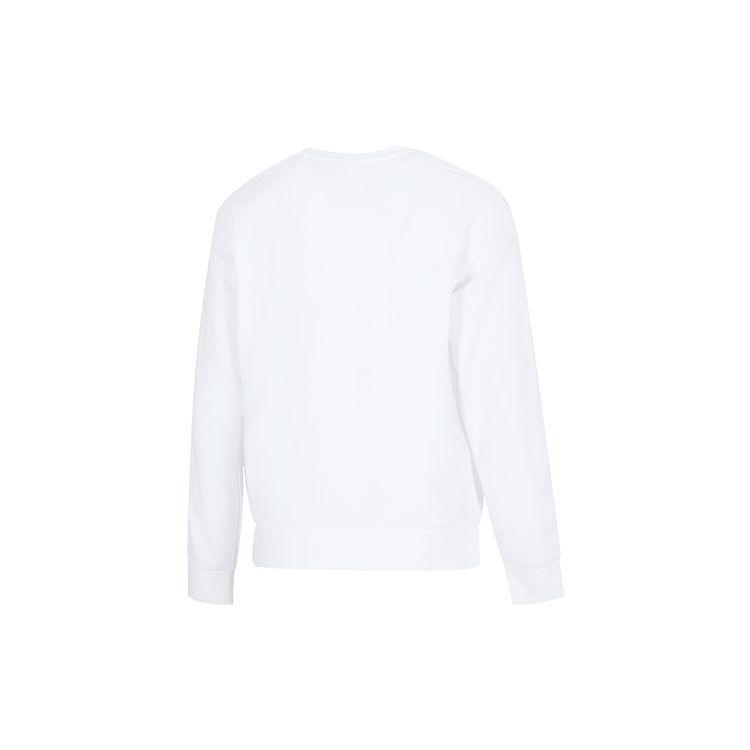 Adidas Mh 3S Sweatshirt Casual Solid Crew Neck Pullover Women Tops White HM7077