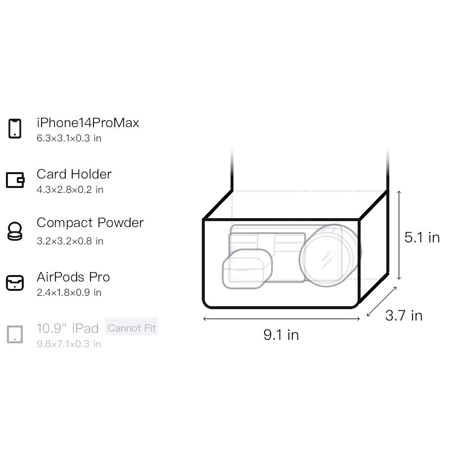 New Vans Polyester Shoulder Bag, Fanny Pack Regular Women's Multicolor VN0A5GUOY0G