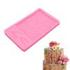 Chinese Style Bamboo Pattern Baking Mould 3D Design Fondant Chocolate Mold Cake Decorating