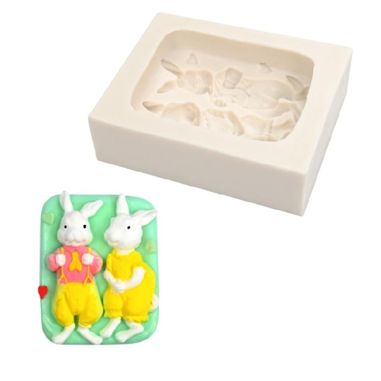 Stampo a Tema Pasquale per Festival di Pasticceria Creativa Accessori in Silicone per Dolci per Feste e Corsi di Pasticceria