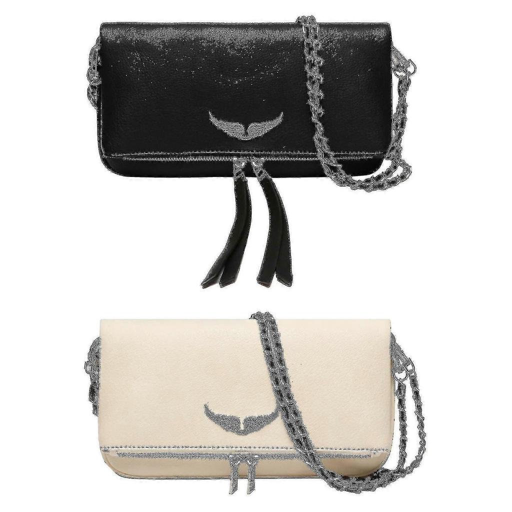 Newway Zadig&voltaire Borsa a Spalla a Catena da Donna in Morbida Pelle Trapuntata Moda Borsa a Tracolla Messaggero_SSDLV_Regalo Speciale
