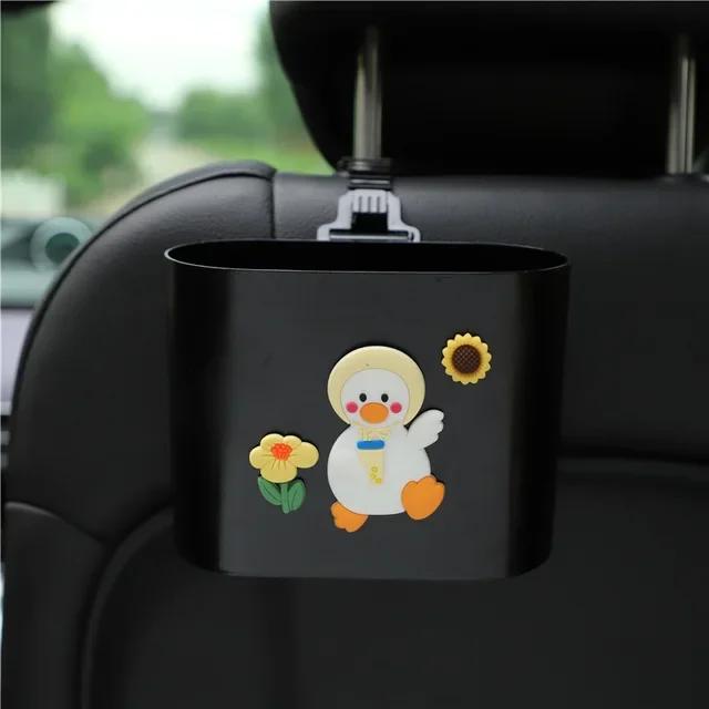 Car Universal Multifunctional Back Seat Organizer Storage Travel Bag Hanging for Auto Capacity Pouch Container ABS
