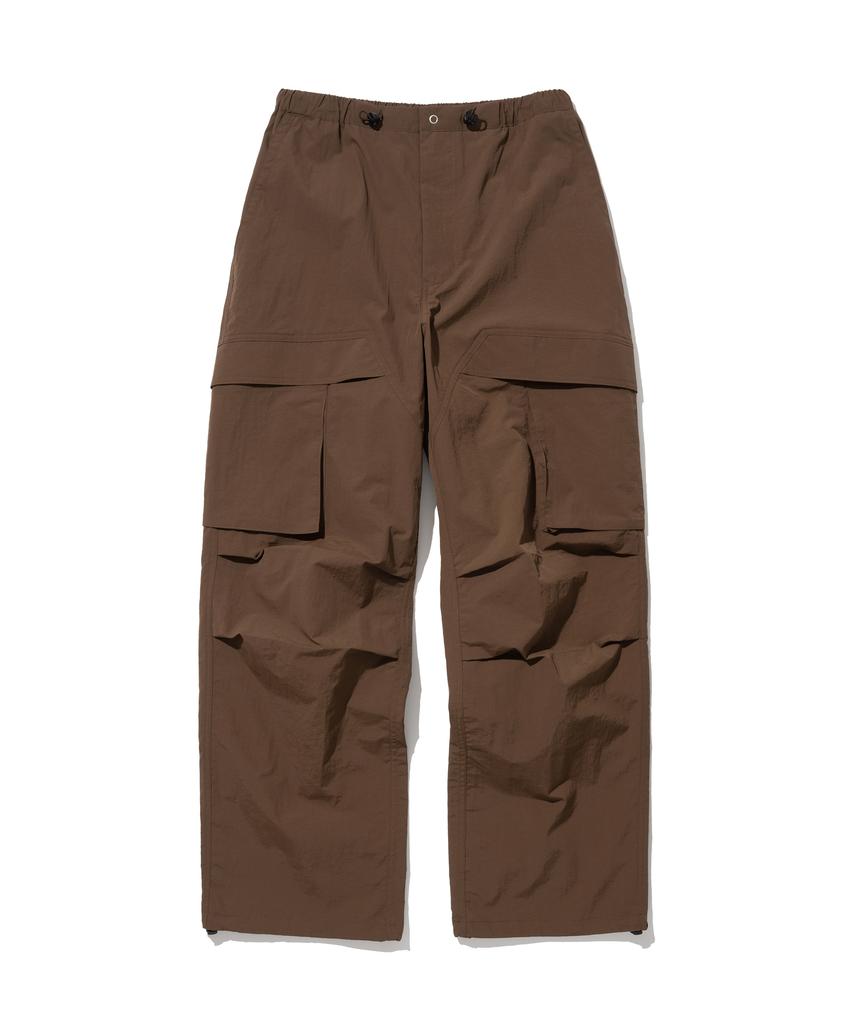 NOCLE 001 Nylon Pants Maroon