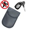 Anti-Theft Faraday Key Fob Cover – Keyless Car Signal Blocking Pouch, 14x10 Cm, Black