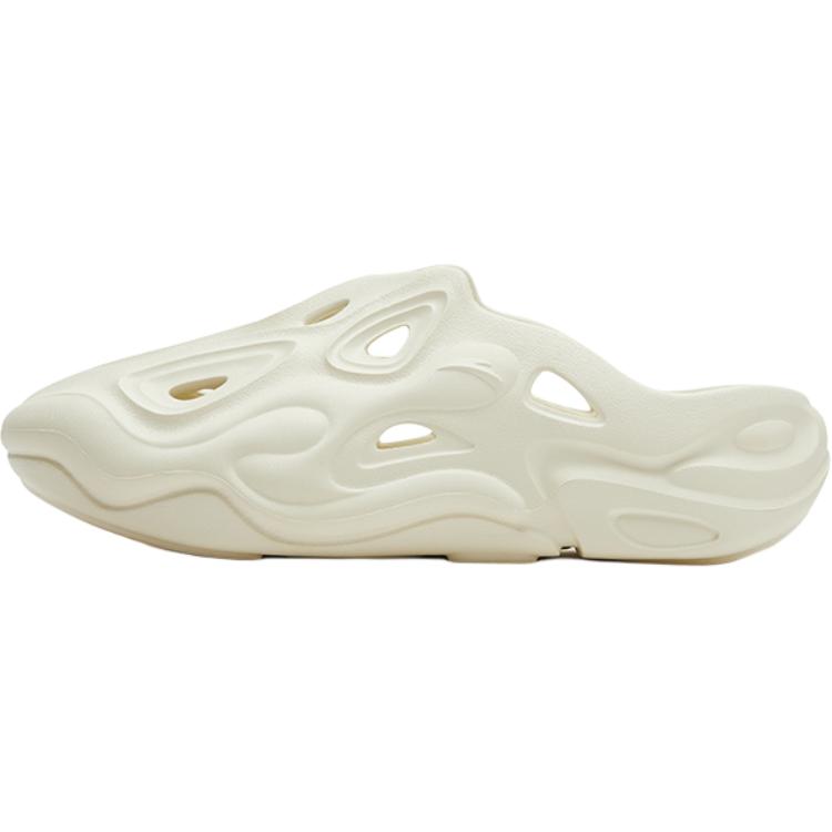 Anta Comfortable Versatile EVA Wear-Resistant Breathable Clogs Kids Footwear Off-White 322536928U-1