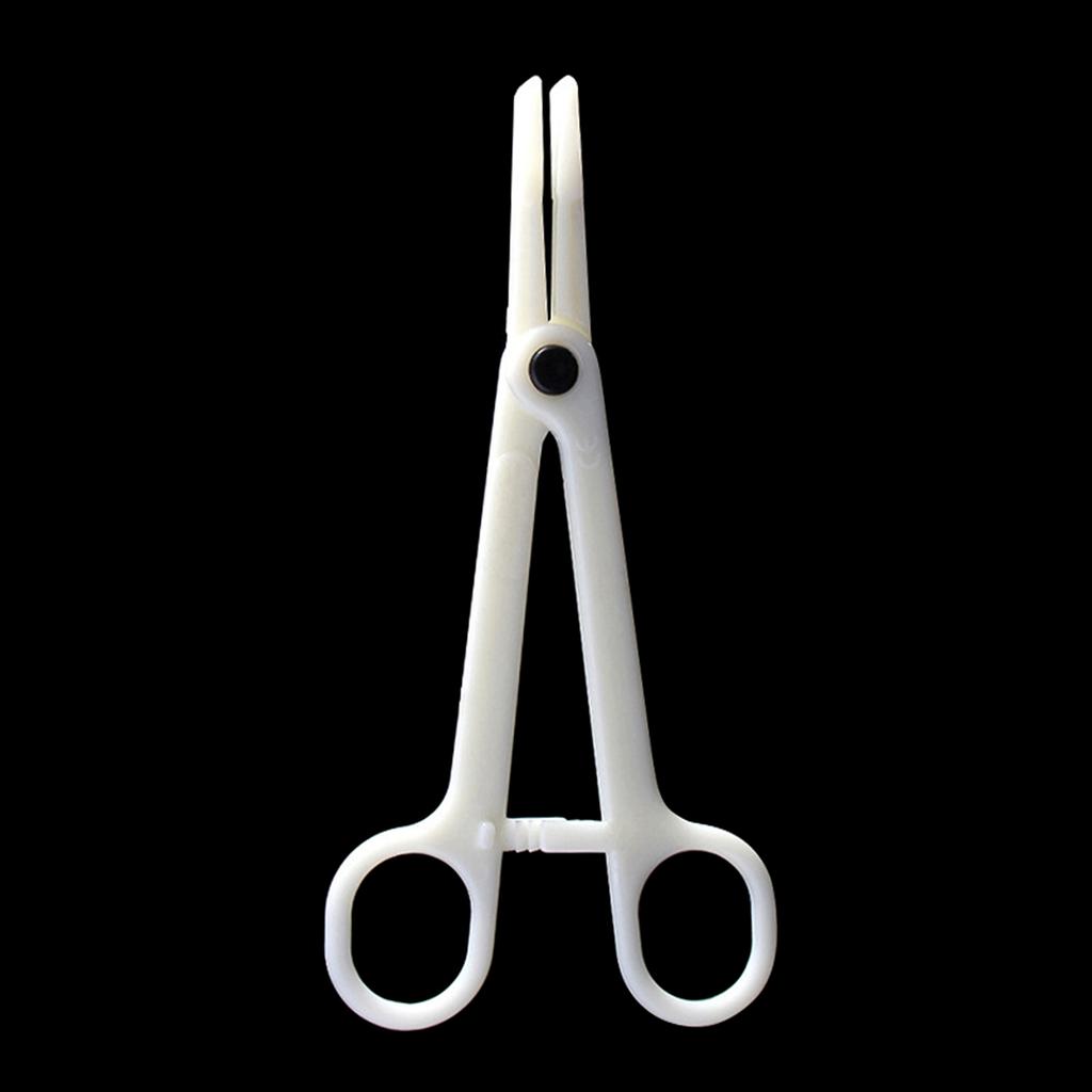 25Pieces Profession Disposable Body Piercing Plier Round Open Clamp Body Ear Lip Navel Nose Tongue Piercing Forcep Tool