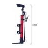 1Pc 31cm Length Portable Aluminum Alloy Air Pump Bicycle Mini Air Pump Multifunctional Electric Scooter Ball Type Small Air Pump