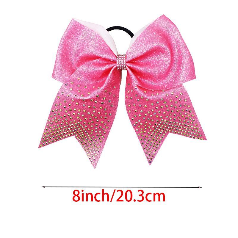 Child's Glitter Rhinestone Swallowtail Hair Tie