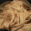 Shiny Pleated Organza Fabric for Elegant Wedding Dress Styling