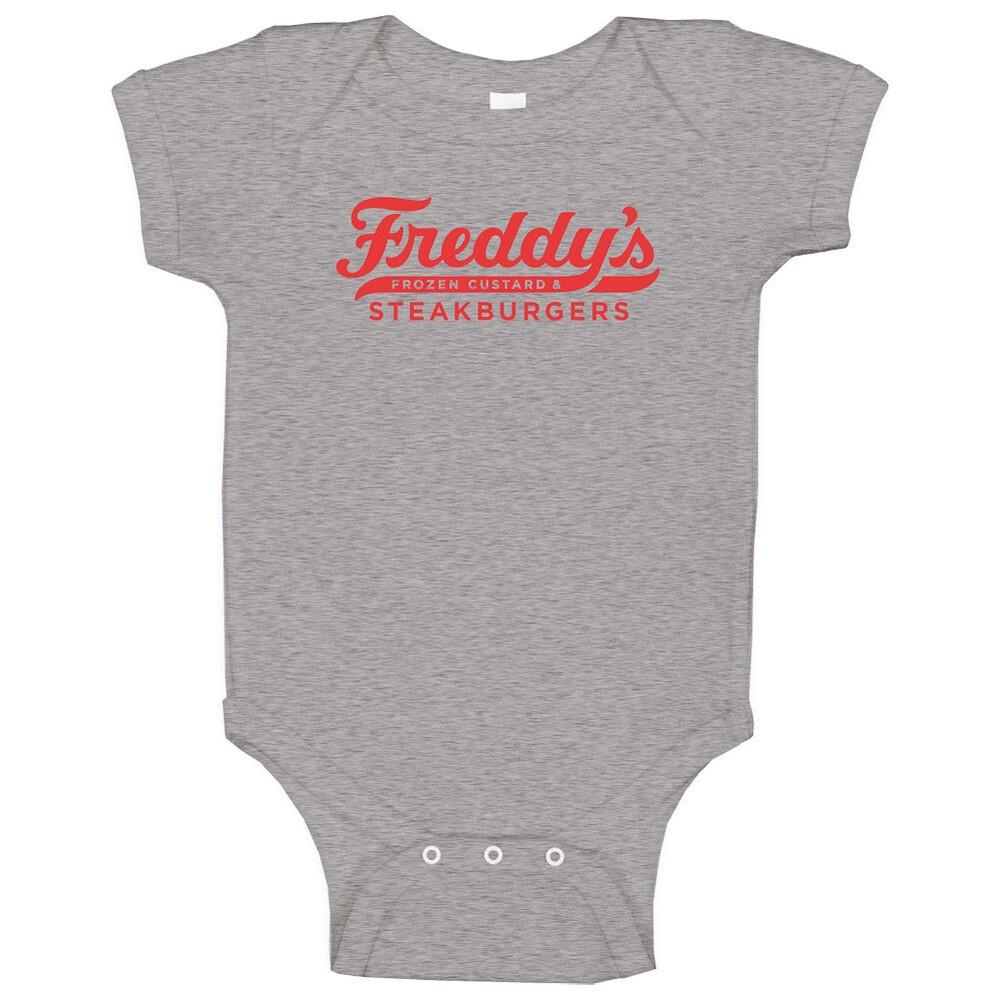 Freddys Steakburgers Logo Baby One Piece