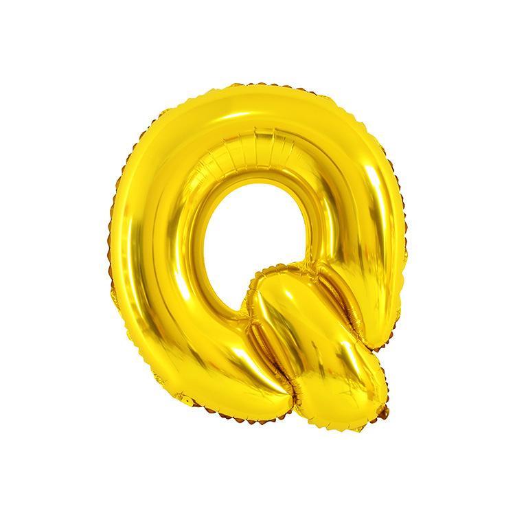 Aluminum Foil Balloon, English Letters, Birthday Party Wedding Decoration, 16" 32" 40"