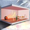 3 Gear Adjust Electric Heater Fan Portable Air Warmer Radiator  Air Workshop Space Garage