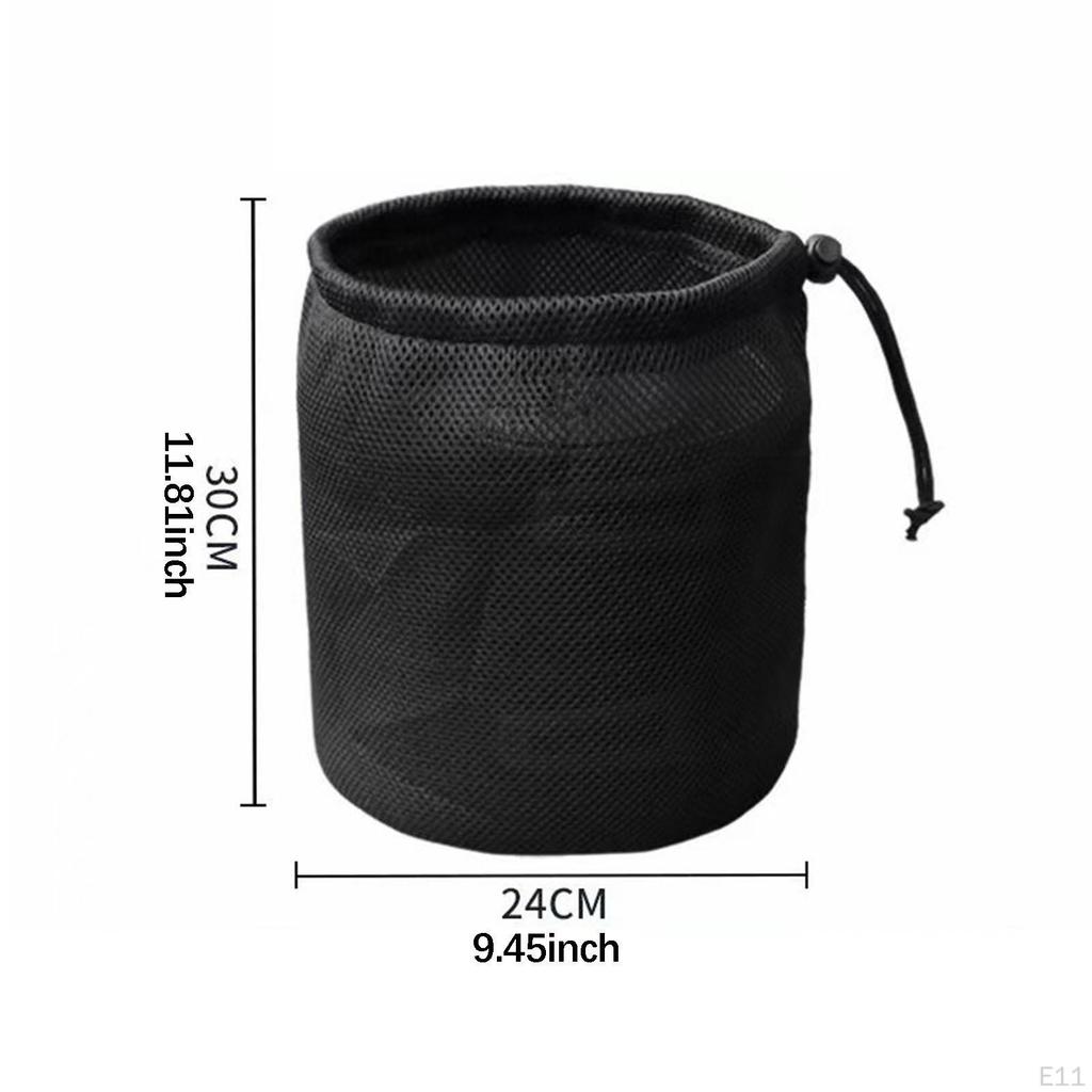 Camping Cookware Bag Pouch Cutlery Storage Utensil with Drawstring Made of Polyester for Outdoor