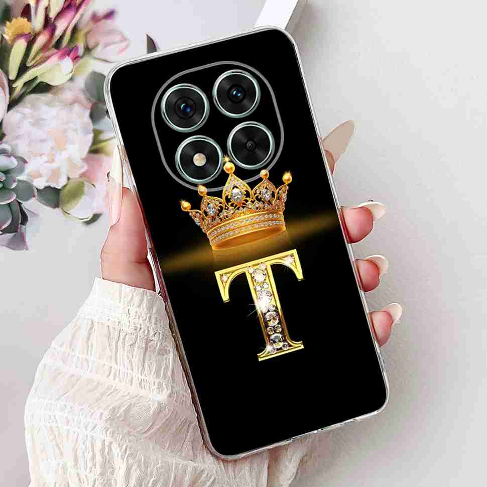 For Redmi Note14 Pro 5G Casing 6.67" Diamond Letter Back Cover Soft Silicone Cases For Xiaomi Redmi Note 14 Pro 5G Coque Fundas