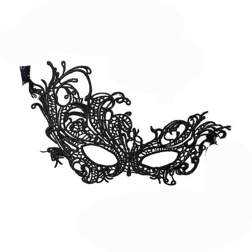 Hollow Lace Masquerade Eye Mask Gothic Crown Cutout Mask for Halloween Carnival Venetian Party Nightclub Costume Cosplay Accesso