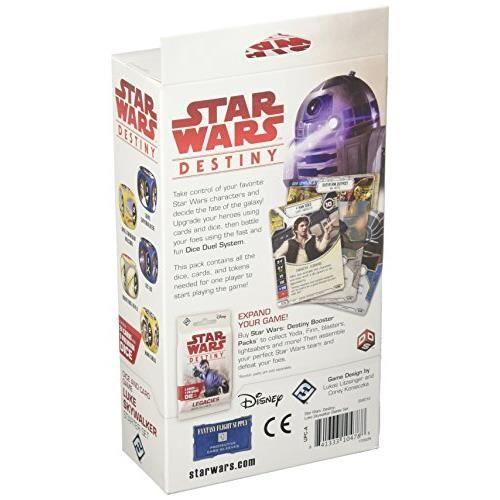 Jeu de société - fantasy flight games - luke skywalker destiny - mixte - 8 ans et plus - 2 joueurs ou plus