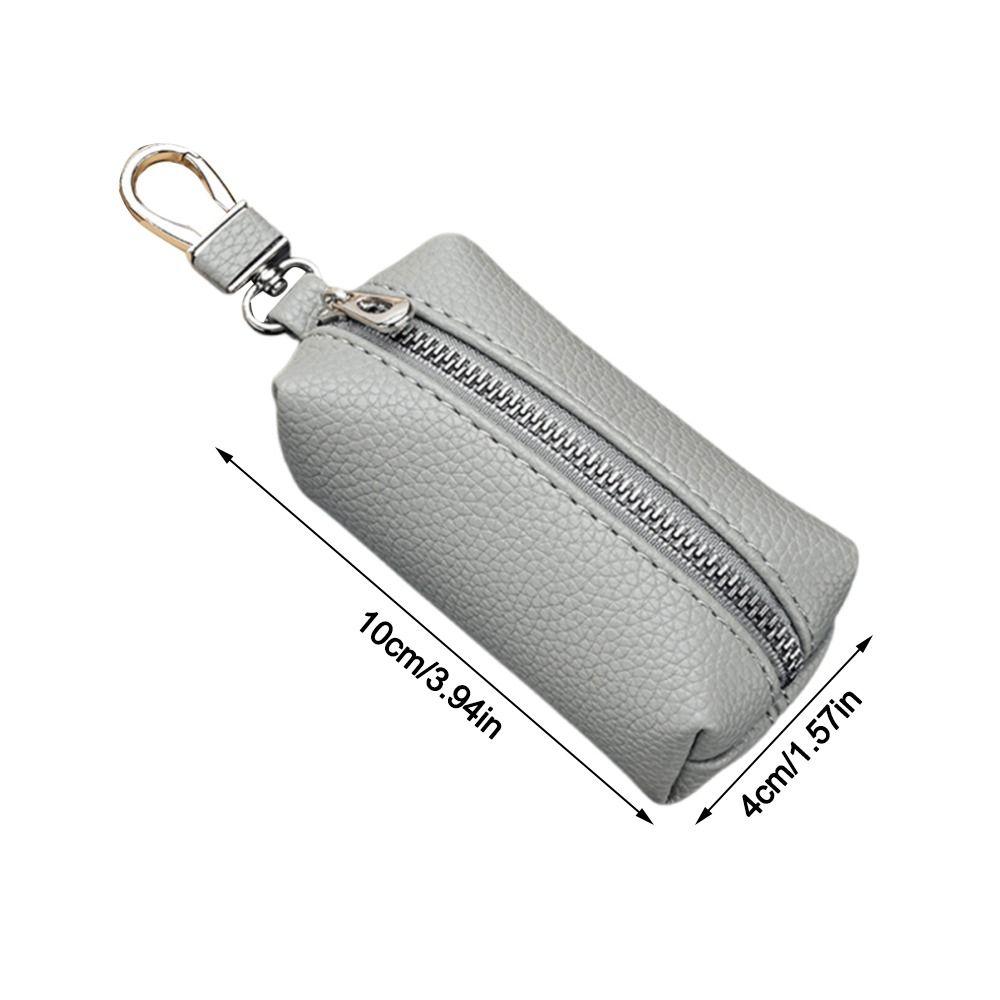Zipper Coin Purse Multifunctional Key Holder Organizer Pouch Portable Car Key Bag  Men Women